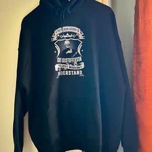 Kris Kristofferson Hooded Sweatshirt